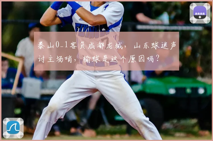 泰山0_1客负成都龙城，山东球迷声讨主场哨，输球是这个原因吗？