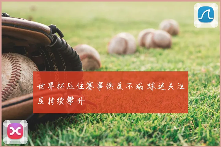 世界杯压住赛事热度不减 球迷关注度持续攀升